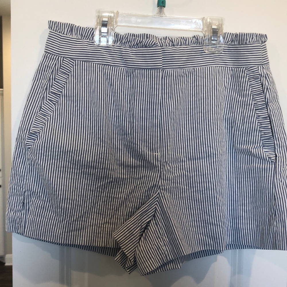 J.Crew Seersucker Stripe Shorts